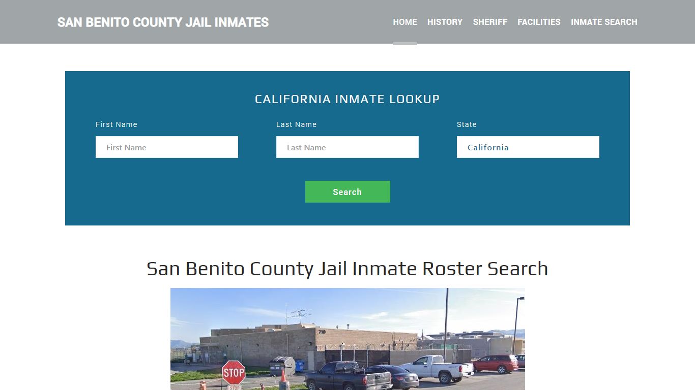 San Benito County Jail Inmate Roster Lookup, Hollister, CA